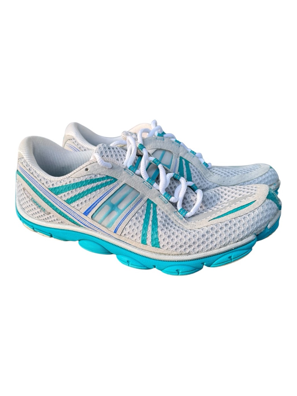 Brooks PureConnect 3 Women's Running Shoes Size 10 Gray Blue Teal